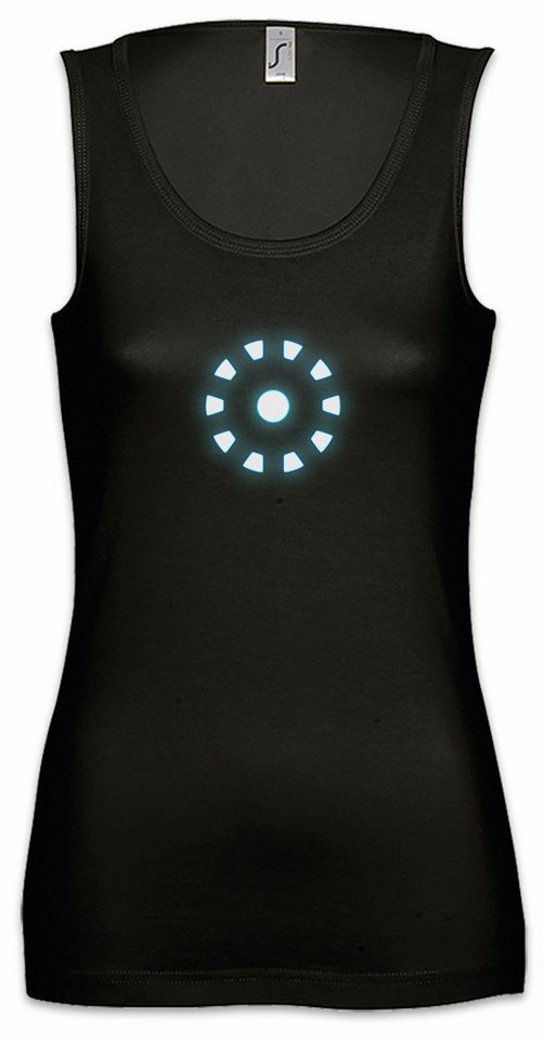 Urban Backwoods Tanktop Arc Reactor I Ärmelloses Damen T-Shirt Iron Tony Stark Man Mark Kult Industries Movie Industries von Urban Backwoods