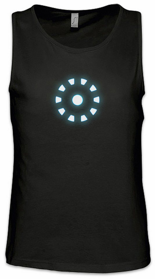 Urban Backwoods Tanktop Arc Reactor I Ärmelloses T-Shirt Iron Avengers Tony Stark Man Mark Kult Invincible Industries Movie von Urban Backwoods