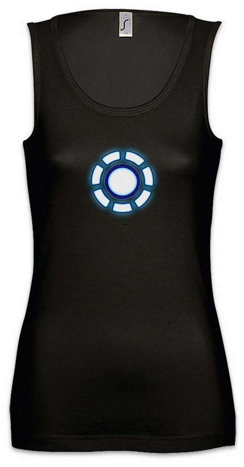 Urban Backwoods Tanktop Arc Reactor II Ärmelloses Damen T-Shirt Iron Tony Stark Mark Man Invincible Industries Movie Rüstung von Urban Backwoods