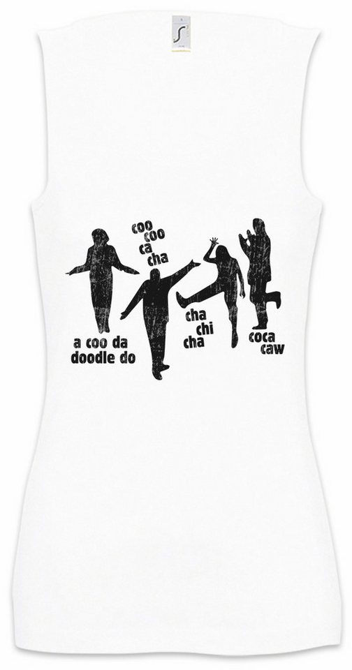 Urban Backwoods Tanktop Arrested Chicken Dance Ärmelloses Damen T-Shirt Arrested Sign Zeichen Development Symbole George Oscar von Urban Backwoods