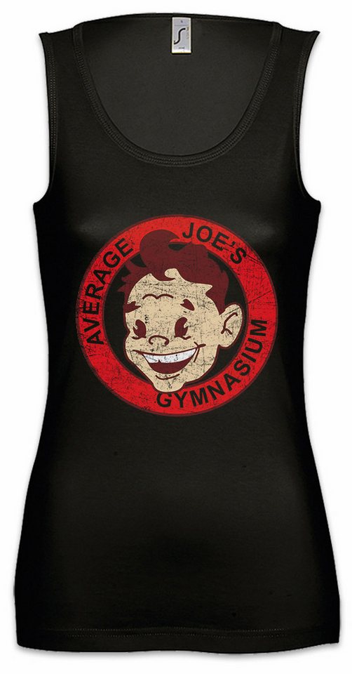 Urban Backwoods Tanktop Average Joe's Gymnasium Ärmelloses Damen T-Shirt Gym Fitness Voll auf Dodgeball Symbol Logo Fitnessstudio von Urban Backwoods