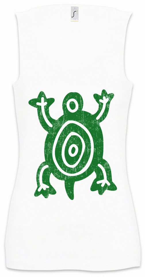Urban Backwoods Tanktop Aztec Turtle II Ärmelloses Damen T-Shirt Aztecs Azteken Inka Maya Tattoo Atzteken Empire von Urban Backwoods