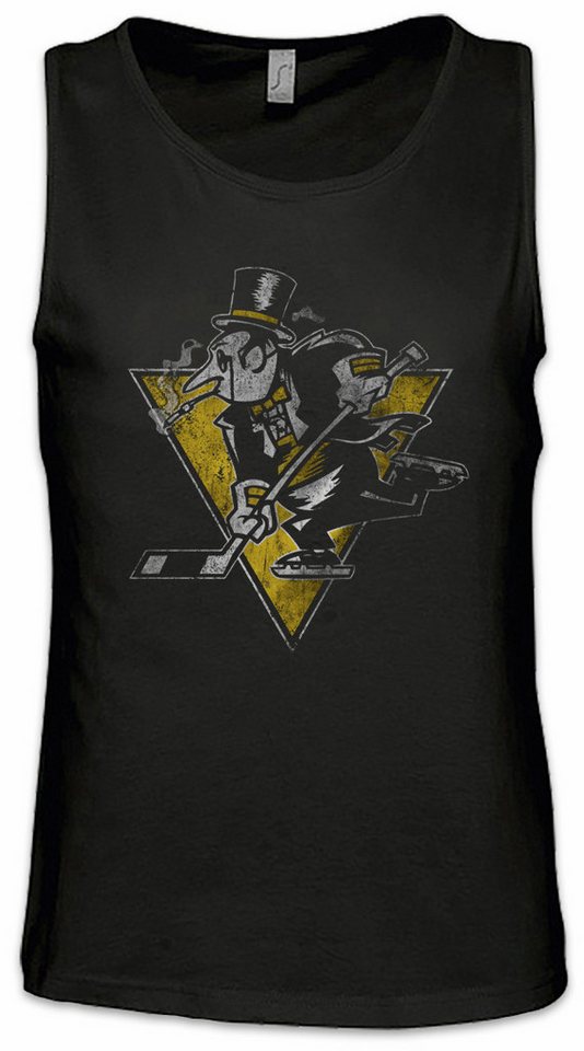 Urban Backwoods Tanktop B Penguin Logo Ärmelloses T-Shirt Bat Symbol Sign Pinguin Logo Man Gotham Batman Villain City von Urban Backwoods