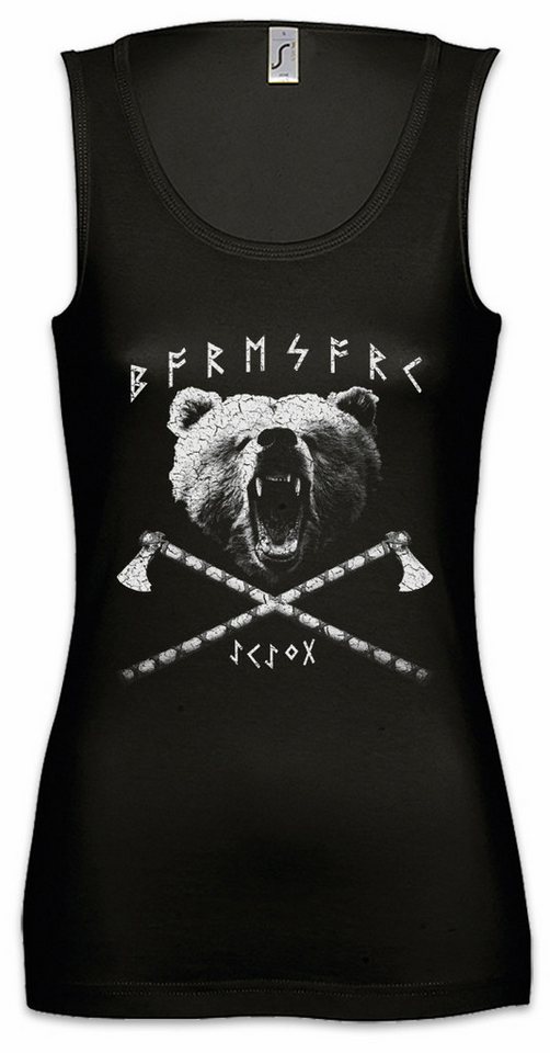 Urban Backwoods Tanktop Baresark V Ärmelloses Damen T-Shirt Berserker Viking Vikings Wikinger Walhalla Midgard Loki Yggdrasil von Urban Backwoods