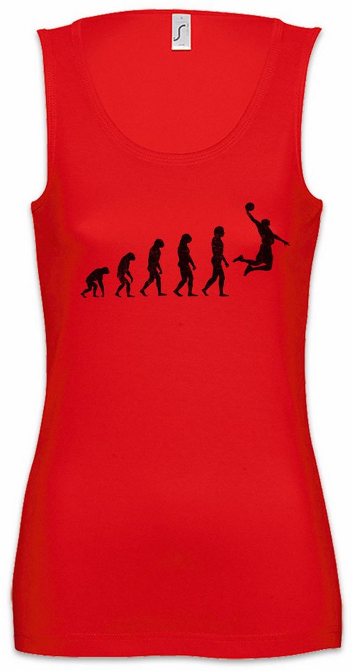 Urban Backwoods Tanktop Basketball II Evolution Ärmelloses Damen T-Shirt Charles Team Ball Darwin Street Player Game von Urban Backwoods