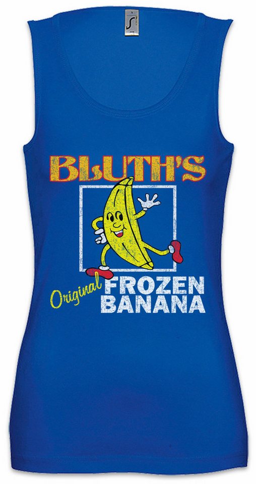 Urban Backwoods Tanktop Bluth's Original Frozen Banana II Ärmelloses Damen T-Shirt Banane Arrested Symbol Development Kult Urban Backwoods Tanktop Bluth's Original Frozen Banana II Ärmelloses Damen T-Shirt Banane Arrested Symbol Development Kult von Urban Backwoods