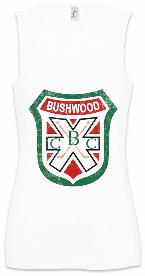 Urban Backwoods Tanktop Bushwood Country Club II Ärmelloses Damen T-Shirt Caddyshack Handicap Sign Insignia Logo Company von Urban Backwoods