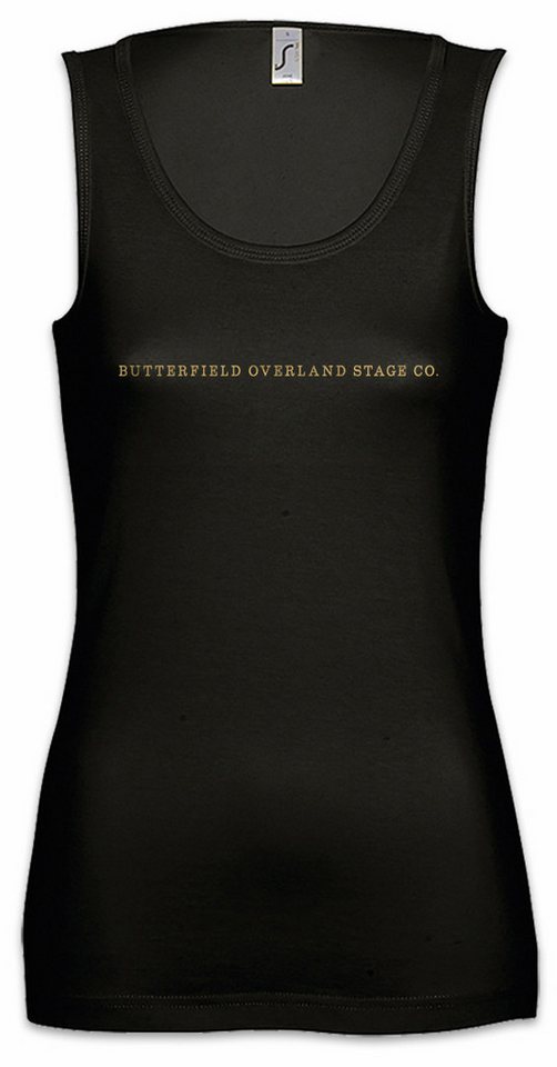 Urban Backwoods Tanktop Butterfield Overland Stage Co. Ärmelloses Damen T-Shirt Mail Hateful Postkutsche Eight Stagecoach Trail von Urban Backwoods