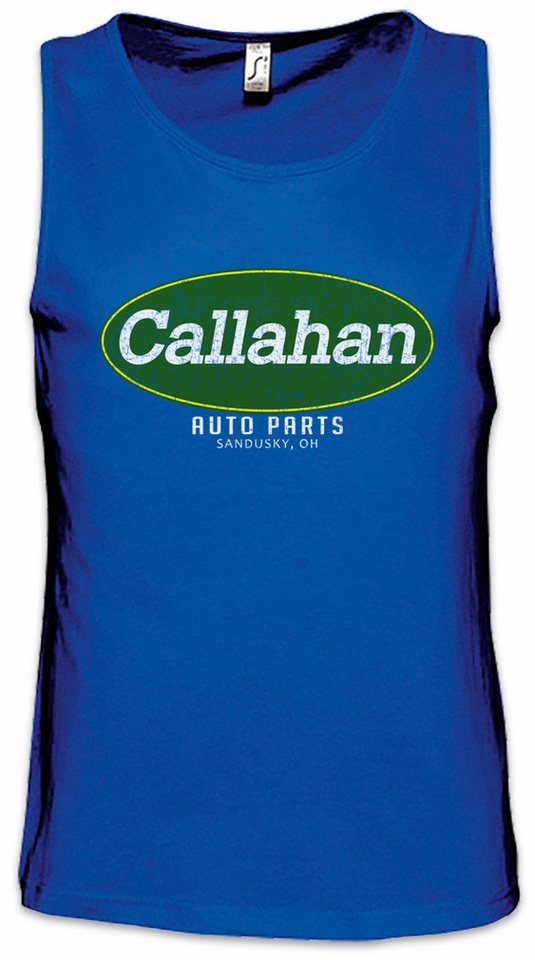 Urban Backwoods Tanktop Callahan Auto Parts Ärmelloses T-Shirt Tommy Sign Logo Insigina Boy Schild Firma Firmenlogo Signe von Urban Backwoods