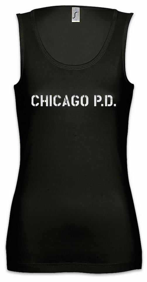 Urban Backwoods Tanktop Chicago P.D. Ärmelloses Damen T-Shirt Police Department TV Series Serie Hank PD Voight von Urban Backwoods
