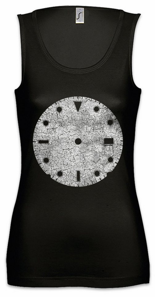 Urban Backwoods Tanktop Clock-Face II Ärmelloses Damen T-Shirt Uhr Uhrmacher Clockwork Uhren Clock Watch Sammler Mechaniker von Urban Backwoods