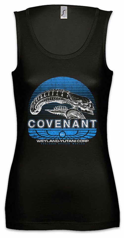 Urban Backwoods Tanktop Covenant Ärmelloses Damen T-Shirt Prometheus USCSS Nostromo Alien Corp Ripley Covenant Space von Urban Backwoods