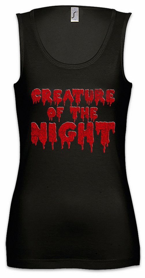 Urban Backwoods Tanktop Creature of the Night Ärmelloses Damen T-Shirt Band Punk Death Heavy Rock Gothic Horror Monster von Urban Backwoods