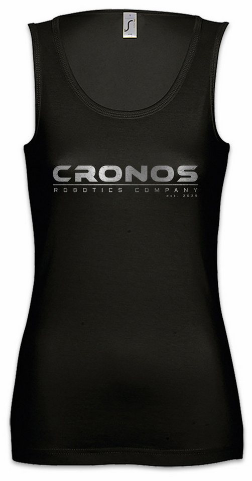 Urban Backwoods Tanktop Cronos Ärmelloses Damen T-Shirt Better Logo Symbol Sign Than Us Robots Firma Firmenlogo Company von Urban Backwoods