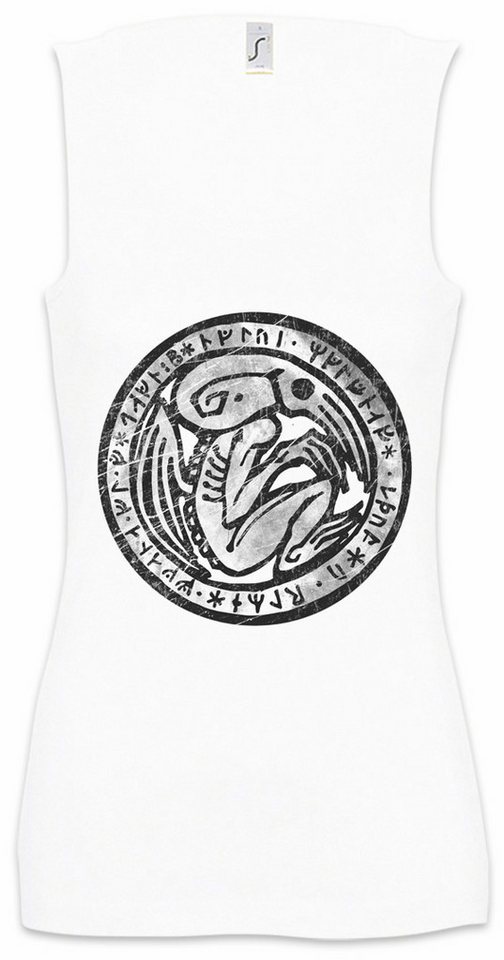 Urban Backwoods Tanktop Cthulhu Patch Ärmelloses Damen T-Shirt Horror Arkham H. P. Lovecraft Antarctic Expedition Call Of von Urban Backwoods