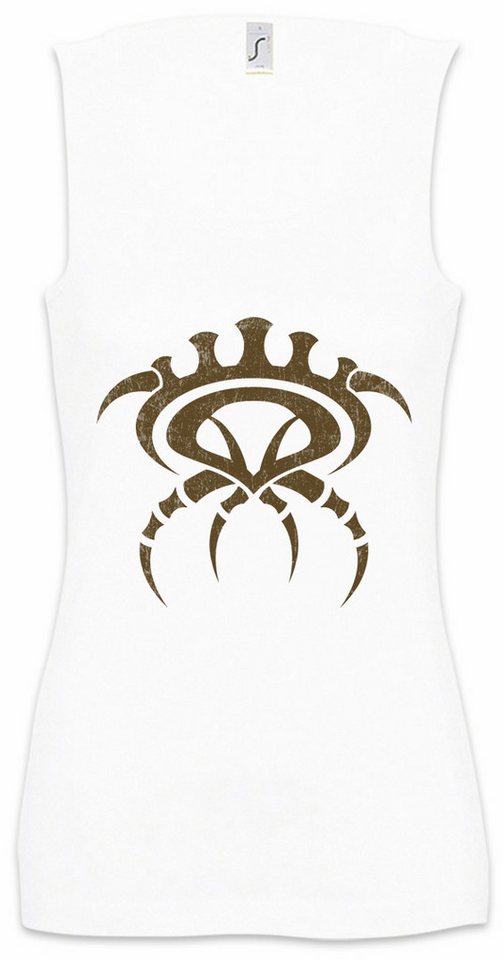 Urban Backwoods Tanktop Cthulhu Sigil Of The Three Ärmelloses Damen T-Shirt Call Horror Arkham Lovecraft R´LYEH Call Sign von Urban Backwoods