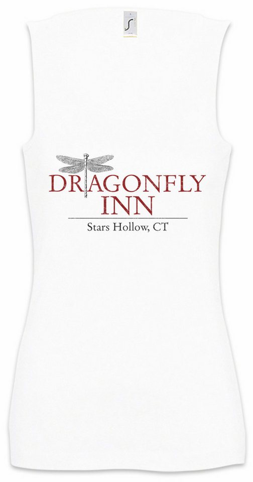 Urban Backwoods Tanktop D Inn Ärmelloses Damen T-Shirt Dragonfly Gilmore Rory Lorelai Sign Schild Kult Girls Symbol von Urban Backwoods