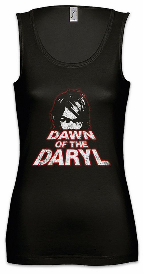 Urban Backwoods Tanktop Dawn Of Daryil Ärmelloses Damen T-Shirt Living Dead The Walking Fun Zombies Brain Eater Love von Urban Backwoods