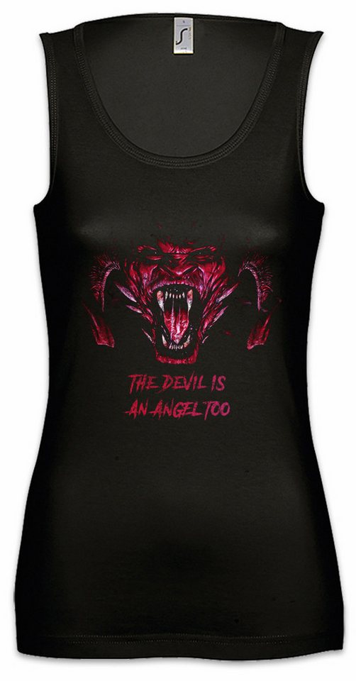 Urban Backwoods Tanktop Demon I Ärmelloses Damen T-Shirt Pentagramm Dämon Satanismus Hölle Hell Satanism Pentagram Pentacle von Urban Backwoods