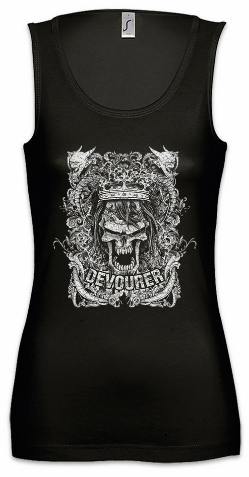 Urban Backwoods Tanktop Devourer Ärmelloses Damen T-Shirt Death Reaper Sensenmann Faucheuse Skelett Apokalypse L'Apocalypse The von Urban Backwoods