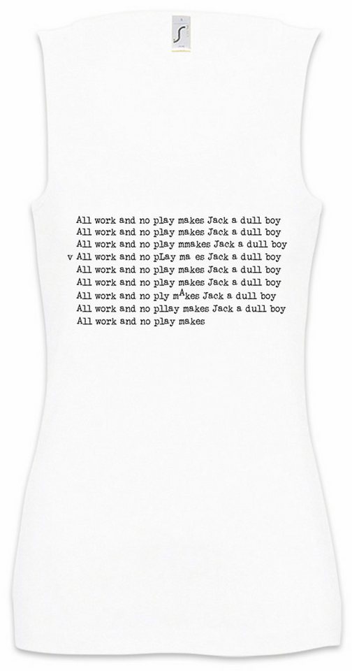 Urban Backwoods Tanktop Dull Jack Ärmelloses Damen T-Shirt Boy Horror Shining Redrum Torrace Hotel Movie Film Psycho von Urban Backwoods