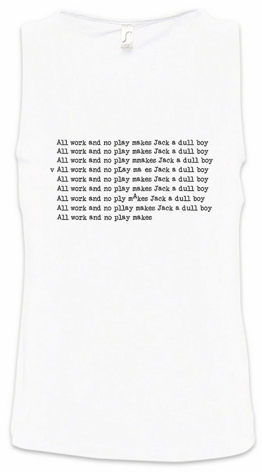 Urban Backwoods Tanktop Dull Jack Ärmelloses T-Shirt Boy Horror Shining Redrum Torrace Hotel Movie Film Psycho von Urban Backwoods