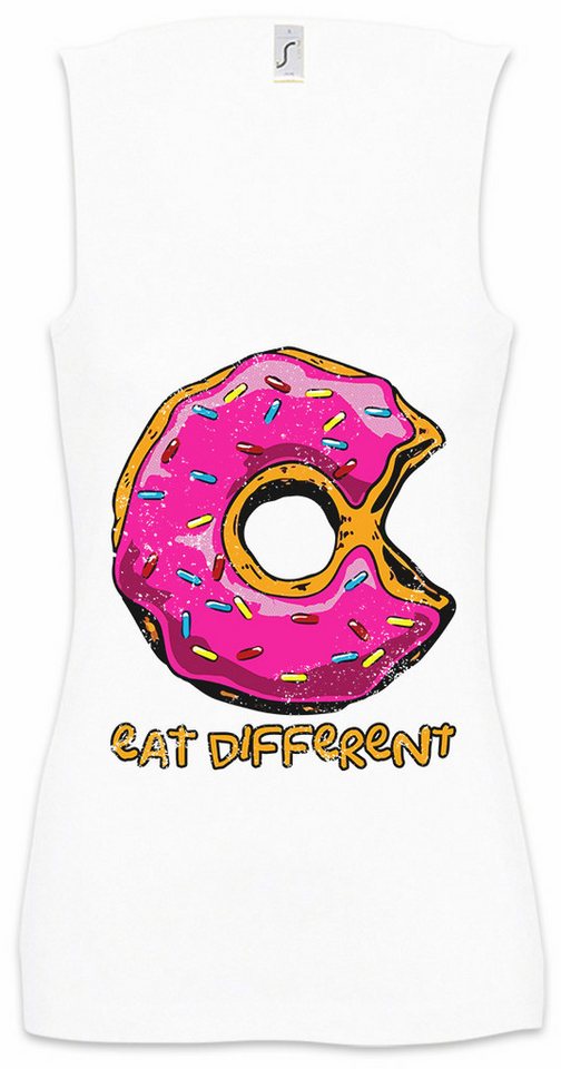 Urban Backwoods Tanktop Eat Different II Ärmelloses Damen T-Shirt Donut Fun Computer Think Gay Lesbian Outside The Urban Backwoods Tanktop Eat Different II Ärmelloses Damen T-Shirt Donut Fun Computer Think Gay Lesbian Outside The von Urban Backwoods