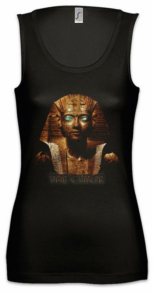 Urban Backwoods Tanktop Egypt Pharao Vintage Ärmelloses Damen T-Shirt Anubis Mumie Nofretete Sphinx Mummy Seth Horusauge von Urban Backwoods