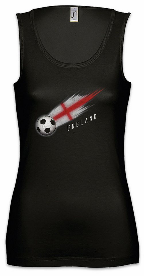 Urban Backwoods Tanktop England Football Comet I Ärmelloses Damen T-Shirt Englisch Fußball Fussball Uk United Kingdom von Urban Backwoods