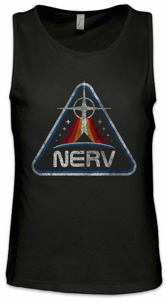 Urban Backwoods Tanktop Envangelion N Patch Ärmelloses T-Shirt Genesis Symbol Uniform Gendo Nerv Patch Insignia von Urban Backwoods