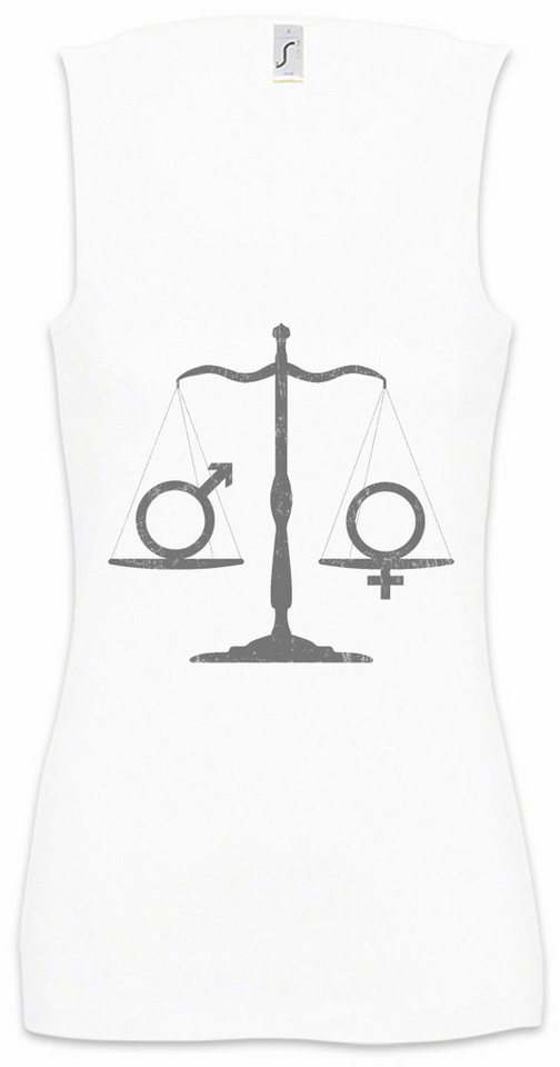 Urban Backwoods Tanktop Equality Ärmelloses Damen T-Shirt Venus Fist Sign Symbol Logo Women Revolution Emanzipation Rechte Feminism von Urban Backwoods