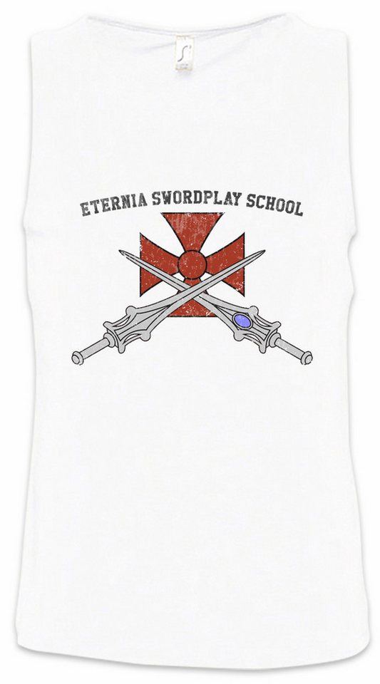 Urban Backwoods Tanktop Eternia Swordplay School I Ärmelloses T-Shirt Masters Motu Logo Of The 80s Universe Cartoon He-Man von Urban Backwoods