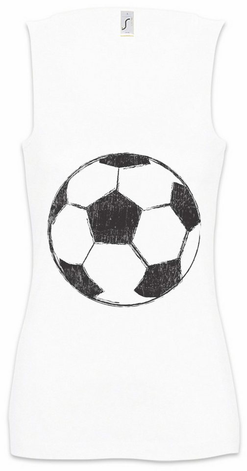 Urban Backwoods Tanktop Football I Ärmelloses Damen T-Shirt Fußball Ball Soccer Player Sport Love Addiction Spielfeld Court von Urban Backwoods