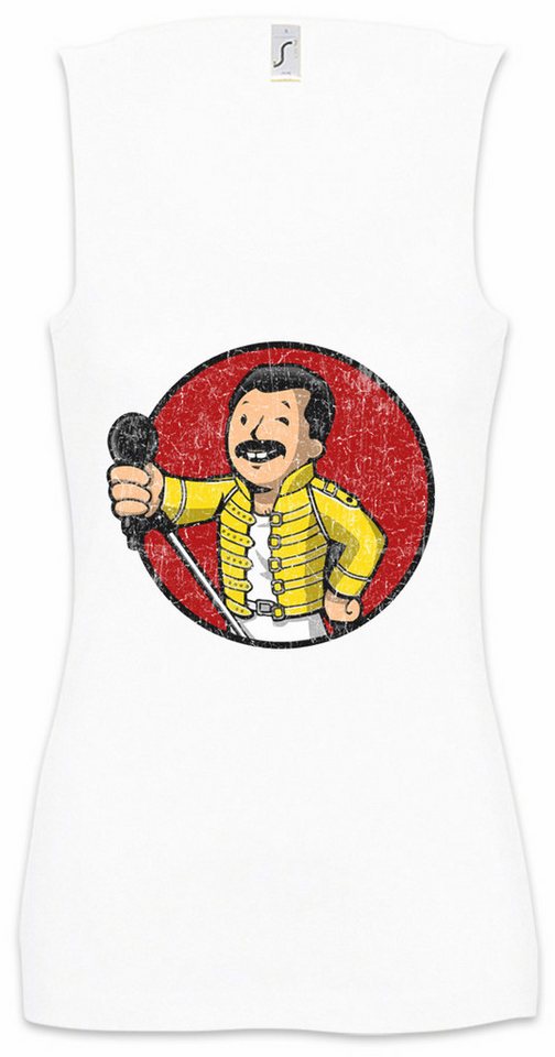 Urban Backwoods Tanktop Freddie Boy Ärmelloses Damen T-Shirt Freddie Music Sänger Gamer Geek Queen We Will von Urban Backwoods