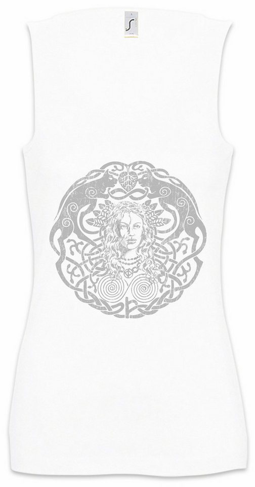 Urban Backwoods Tanktop Freyja Ärmelloses Damen T-Shirt Freya Freia Fenris Walhalla Vikings Wikinger Thor Loki Walküre von Urban Backwoods