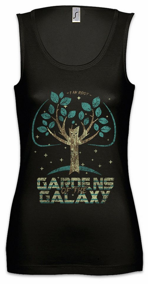 Urban Backwoods Tanktop Gardens Of The Galaxy Ärmelloses Damen T-Shirt Guardians Crossover Groot Baby Tree Baum von Urban Backwoods