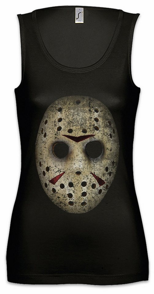 Urban Backwoods Tanktop Hockey Mask Ärmelloses Damen T-Shirt Freitag Movie Ice Machete 13 Horror 13th Camp Bat von Urban Backwoods