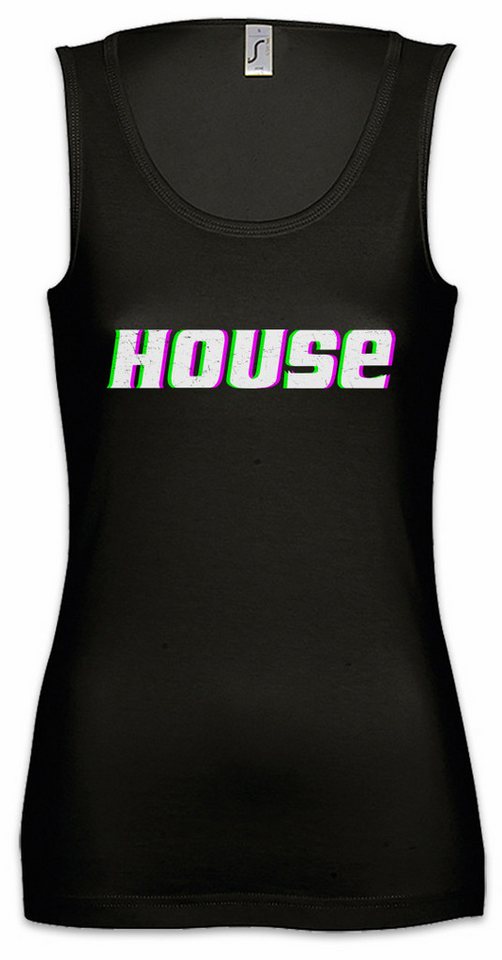 Urban Backwoods Tanktop House Glitch Ärmelloses Damen T-Shirt Synthesizer Electro Techno LFO DJ MC Elektro 90s von Urban Backwoods