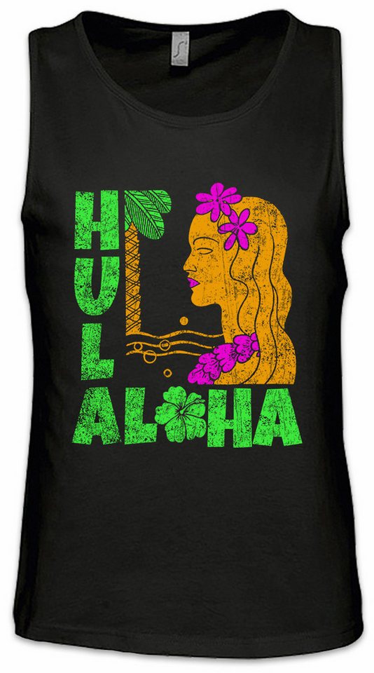 Urban Backwoods Tanktop Hula Girl Ärmelloses T-Shirt Aloha Island Tiki Bar Strand Sailor Beach Grill Restaurant Caribbean Karibik von Urban Backwoods