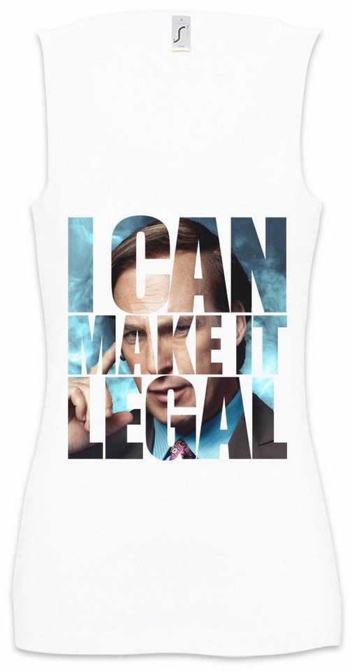 Urban Backwoods Tanktop I Can Make It Legal Saul Ärmelloses Damen T-Shirt Breaking Better TV Anwalt Call Bad Goodman von Urban Backwoods
