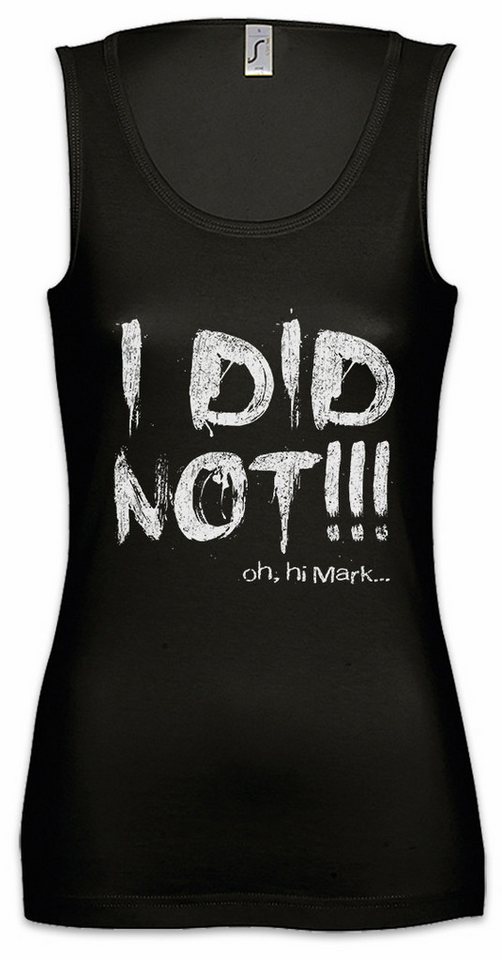 Urban Backwoods Tanktop I Did Not Ärmelloses Damen T-Shirt Oh Hi Mark The Johnny Lisa Tommy Hit Her Wiseau Fun von Urban Backwoods