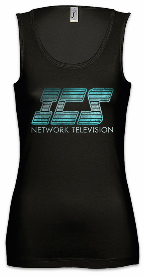 Urban Backwoods Tanktop ICS Ärmelloses Damen T-Shirt Running Network Television Man Science Fiction Night Of von Urban Backwoods