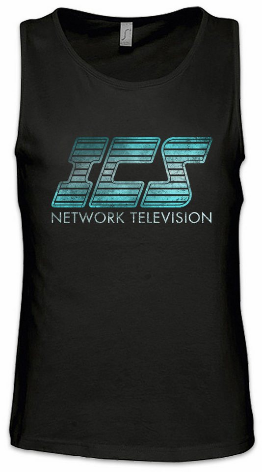Urban Backwoods Tanktop ICS Ärmelloses T-Shirt Running Network Television Man Fernsehsender Science Fiction Night Of von Urban Backwoods