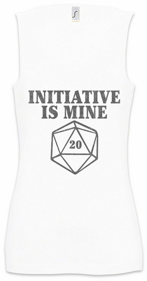 Urban Backwoods Tanktop Intiative Is Mine Ärmelloses Damen T-Shirt RPG Pen Paper Dice Dragons Geek Nerd Roleplay Role von Urban Backwoods