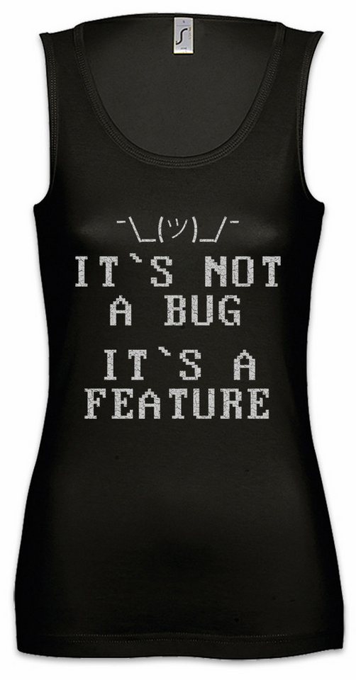 Urban Backwoods Tanktop It's Not A Bug Ärmelloses Damen T-Shirt Informatiker Computer Mathe Teacher Lehrer Chemie Chemistry von Urban Backwoods