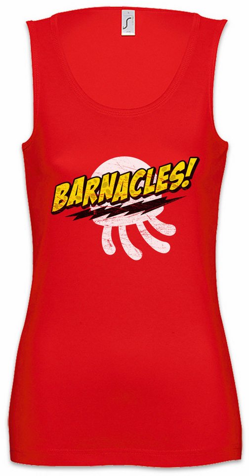 Urban Backwoods Tanktop Jellyfishing Barnacles Ärmelloses Damen T-Shirt Big Sitcom Nerd Bang Theory Sheldon Fan Cooper von Urban Backwoods