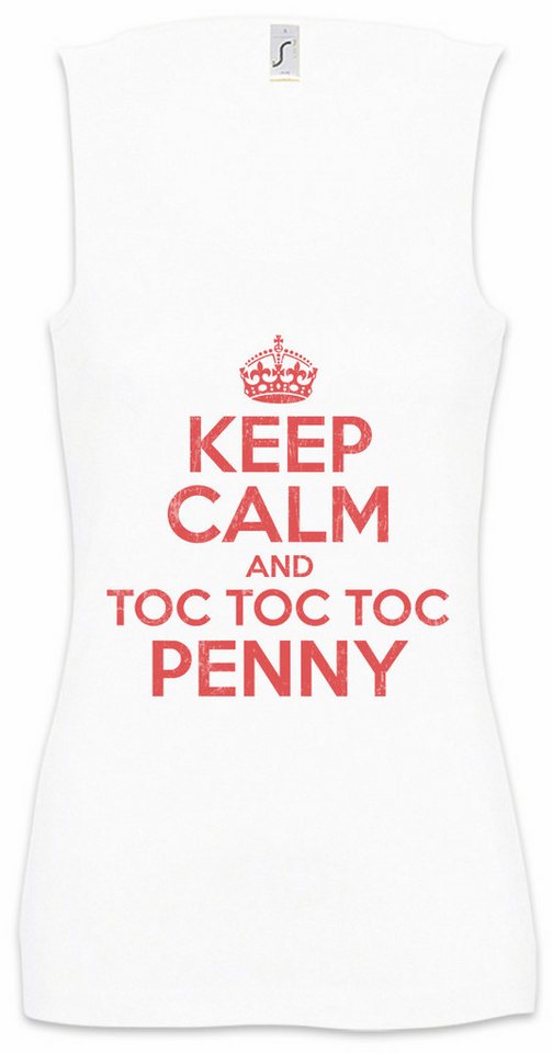 Urban Backwoods Tanktop Keep Calm And Toc Penny Ärmelloses Damen T-Shirt The Big Sheldon Bang Door An die Tür Urban Backwoods Tanktop Keep Calm And Toc Penny Ärmelloses Damen T-Shirt The Big Sheldon Bang Door An die Tür von Urban Backwoods