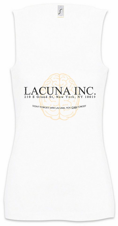 Urban Backwoods Tanktop Lacuna Inc. Ärmelloses Damen T-Shirt Eternal Sunshine Of The Spotless Insignia Logo Company Limited von Urban Backwoods