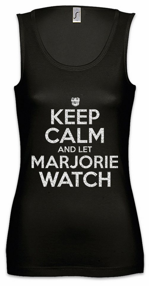 Urban Backwoods Tanktop Let Marjorie Watch Ärmelloses Damen T-Shirt American TV Horror Story Calm Puppe Puppet Chester von Urban Backwoods