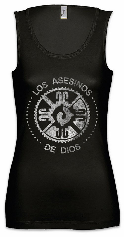 Urban Backwoods Tanktop Los Asenios Logo Ärmelloses Damen T-Shirt Patch Biker Club Motorcycle Sign Gang SOA MC von Urban Backwoods